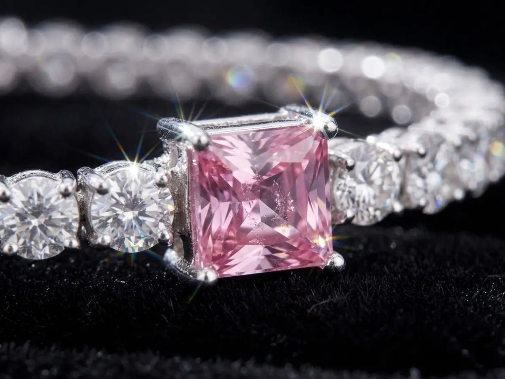 Pink Princess Tennis Bracelet - jewelbysitara